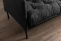 Atelier Del Sofa Renge - Sofá cama de 3 plazas Gris oscuro